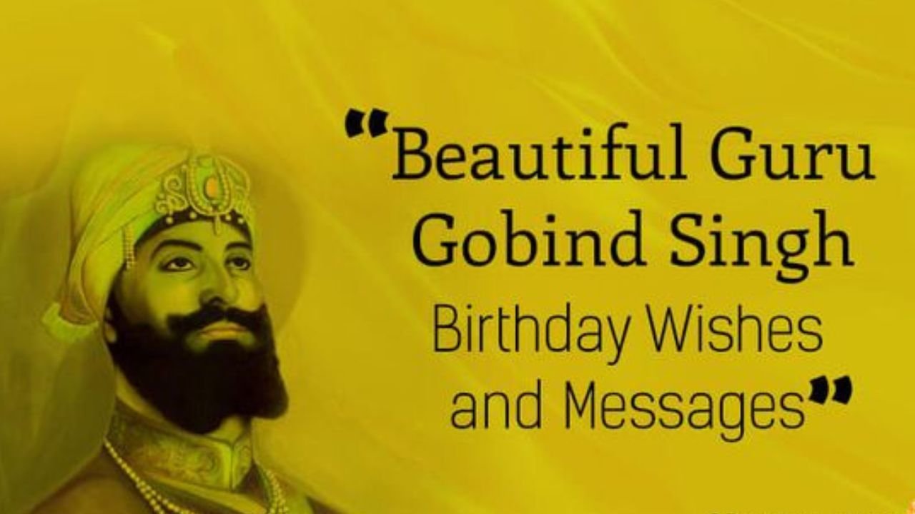 Guru Gobind Singh Jayanti 2024 Wishes HD Photos